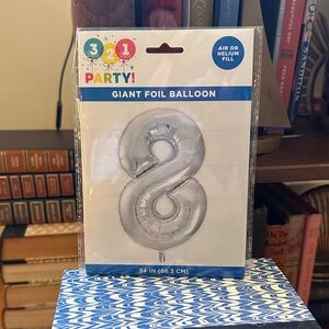 Silver Giant Foil Balloon